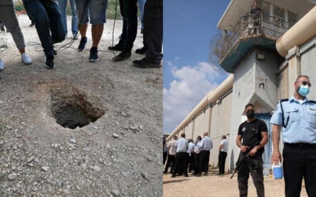 Macam ‘prison break’, ini lubang yang rakyat Palestin bolos dari penjara Israel