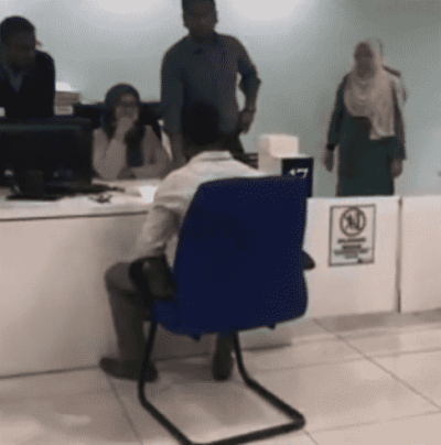 Kecoh lelaki mengamuk di ofis kerajaan, ini rupanya yang berlaku