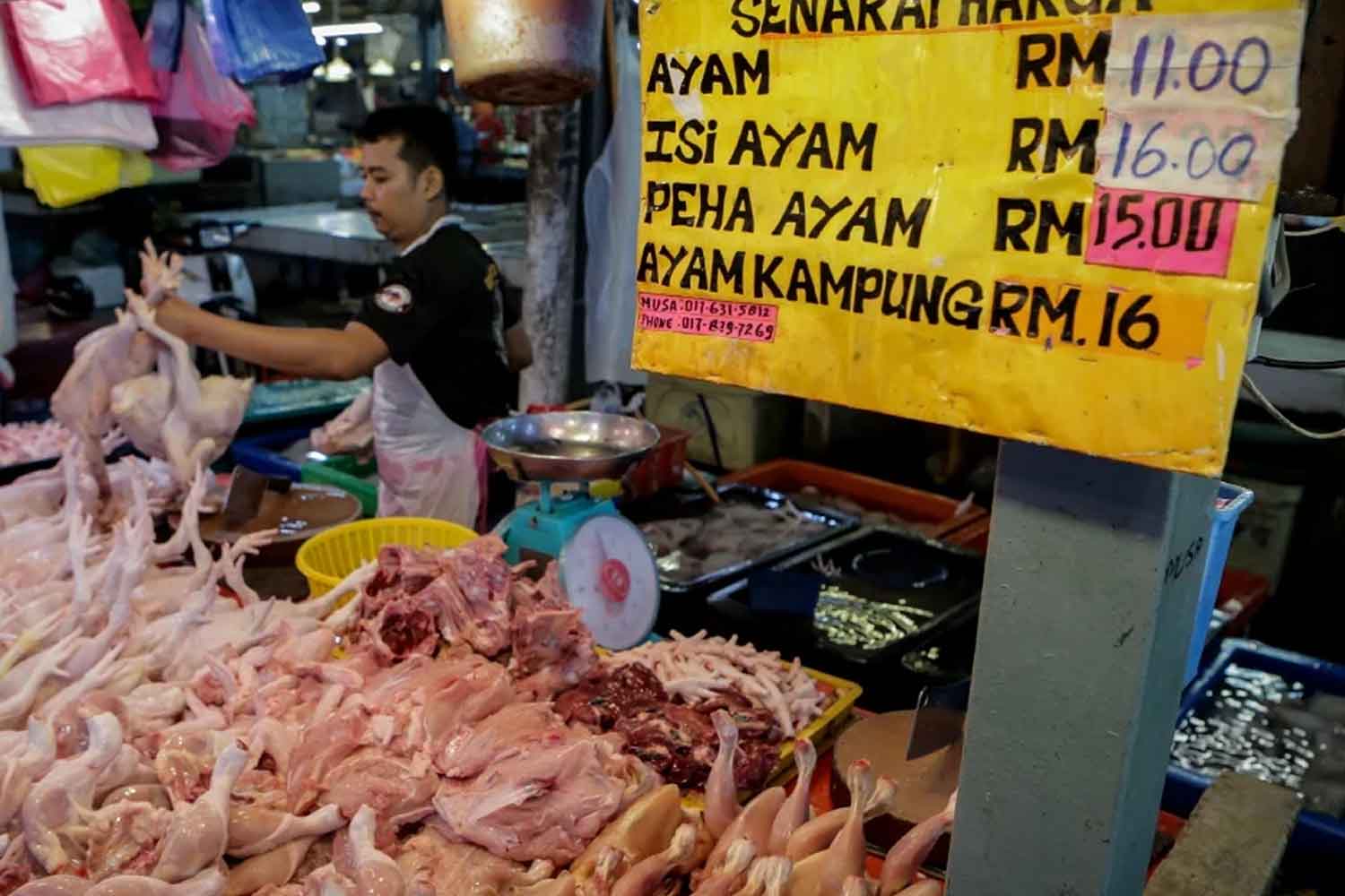 Tiada lagi penetapan harga siling, harga ayam boleh cecah hingga RM11 sekilo